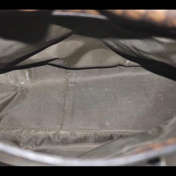 Authentic Christian Dior Trotter Romantique PVC Leather Brown Shoulder Bag - Picture 11 of 13